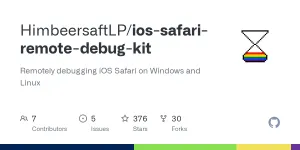 GitHub - HimbeersaftLP/ios-safari-remote-debug-kit: Remotely debugging iOS Safari on Windows and Linux