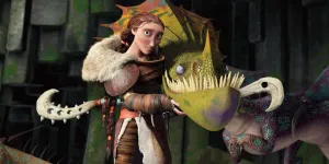 Dragons 2 (6Ter) - Quelle actrice américaine a inspiré et double le personnage de Valka ?