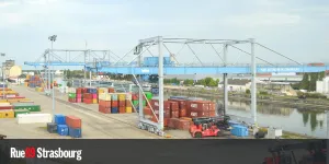 Le port de Strasbourg espère se décarboner grâce au transport ferroviaire