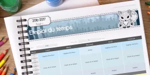 Un emploi du temps dynamique et modulable - La tanière de Kyban