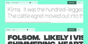 Fonts / Matthew Hinders-Anderson