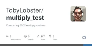 GitHub - TobyLobster/multiply_test: Comparing 6502 multiply routines