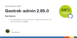 Geotrek-admin 2.85.0