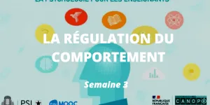LA RÉGULATION DU COMPORTEMENT 1/2