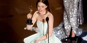 Lorsque Emma Stone craquait sa robe en gagnant l'Oscar de la meilleure actrice