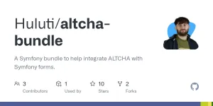 GitHub - Huluti/altcha-bundle: A Symfony bundle to help integrate ALTCHA with Symfony forms.