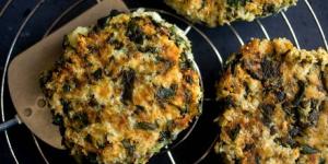 Suvir Saran’s Palak Ki Tikki (Spinach and Potato Patties) Recipe