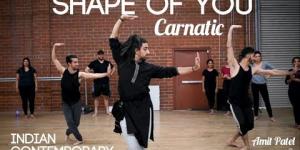 Shape of You Carnatic | Indian Contemporary | Amit Patel | Indian Raga