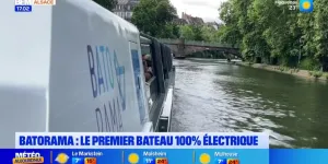 Batorama: le premier bateau 100% électrique