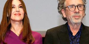 Monica Bellucci et Tim Burton : un coup de foudre envoûtant !