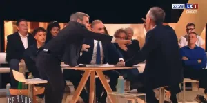 David Pujadas obligé d’intervenir physiquement après un échange très tendu entre Raphaël Glucksmann et Éric Zemmour