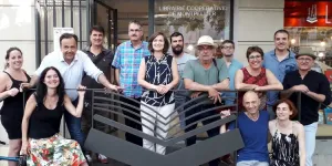 La Cavalcade - le vélo cargo de la librairie coopérative la Cavale à la rencontre des publics empéchés et éloignés du livre (non commercial)