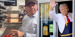 Xavier Bertrand la joue Donald Trump chez Burger King : la séquence miam que vous ne voulez pas manquer