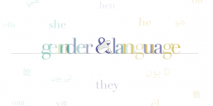 Gender and language