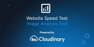 Website Speed Test by Cloudinary