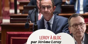 Jérôme Leroy : "Bruno Retailleau, c'est le Canada Dry à l’envers du pétainisme"