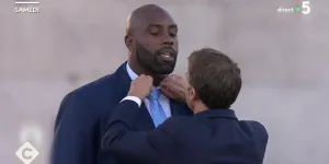 "C'est quelque chose..." : Teddy Riner révèle ce qu'il a dit à Emmanuel Macron lors de la Parade des Champions