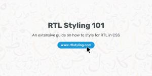 Right to Left Styling 101