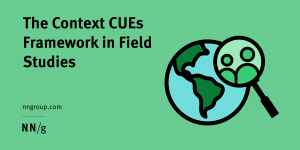 The Context CUEs Framework in Field Studies