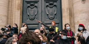 Devant la Sorbonne, un «baroud d’honneur» contre la «précarisation générale» de l’université