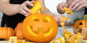 Comment cuisiner les restes d’une citrouille utilisée pour Halloween ?