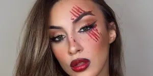 Halloween : ce maquillage de dernière minute à réaliser avec une fourchette