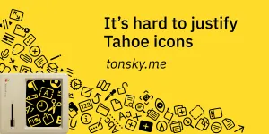 It’s hard to justify Tahoe icons