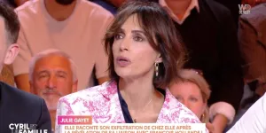 "Parano", Julie Gayet révèle le nom de son nouvel amoureux à Géraldine Maillet, la chroniqueuse de Cyril Hanouna livre tous les détails