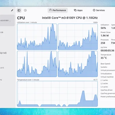Mission Center update adds battery, partition and power draw stats