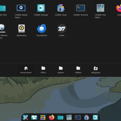 GNOME et KDE n’ont qu’à bien se tenir : le bureau Linux en Rust de System76 s’offre une mise à jour… cosmique !