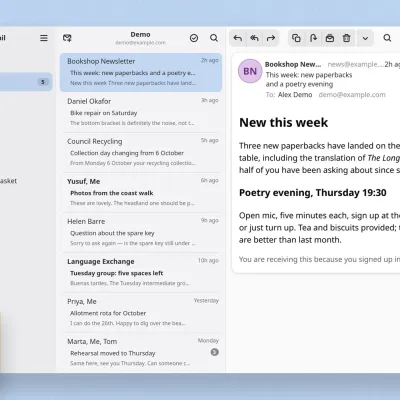 Convey is a GTK4/libadwaita fork of Linux email app Geary