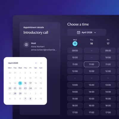 Présentation de l'outil de planification de rendez-vous dans Proton Calendar | Proton for Business