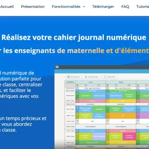 Réalisation d’un cahier journal numérique en élémentaire