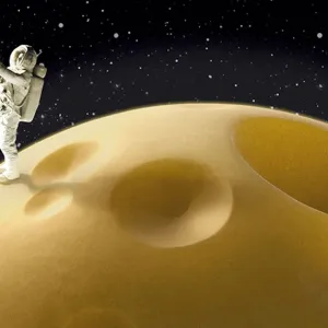 « Viser la lune », le roman de SF qui fait de la lune un fromage