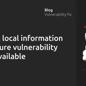 Apport local information disclosure vulnerability fixes available