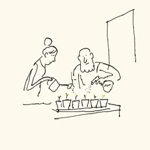 Il y a terreur sur la personne