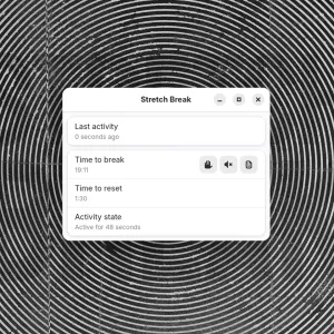 Stretch Break Linux App Reminds You to Stop Pixel-Gawping