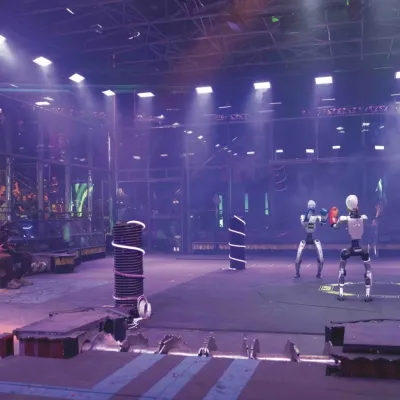Dans les coulisses des combats de robots de Las Vegas