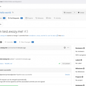 First-ever Gitea pull request from a remote instance!!! 🎉🥳