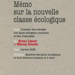 Mémo sur la nouvelle classe écologique : comment faire émerger une classe écologique consciente et fière d’elle-même