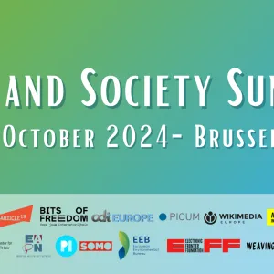 Coming soon: A civil society summit on tech, society, and the environment