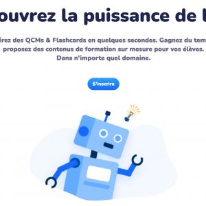 Quiz Wizard. Créer des questionnaires et des flashcards en ligne gratuitement à l’aide de l’IA
