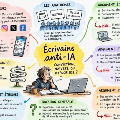 Écrivains anti-IA : conviction, naïveté ou hypocrisie ?