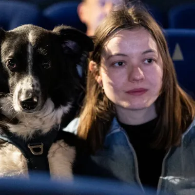 Les chiens étaient les bienvenus pour une séance de cinéma au Star de Strasbourg