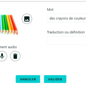 Comment créer facilement un dictionnaire multimédia personnalisé pour la classe