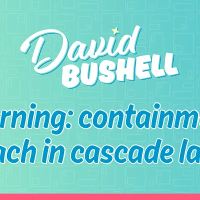 Warning: containment breach in cascade layer!