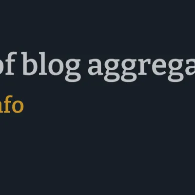 List of blog aggregators - bstn.info