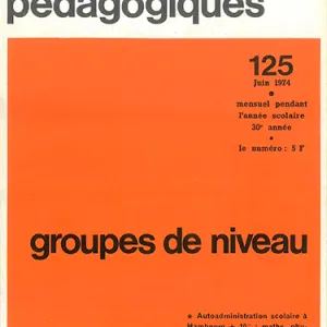 Les groupes de niveau, une vieille histoire - Les Cahiers pédagogiques