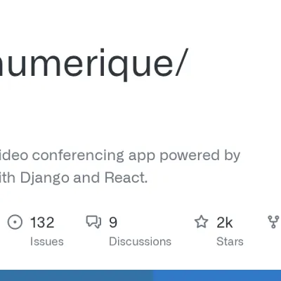 GitHub - suitenumerique/meet: Open source video conferencing app powered by LiveKit. Built with Django and React.