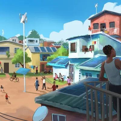 Solarpunk Lagos · Story Seed Library